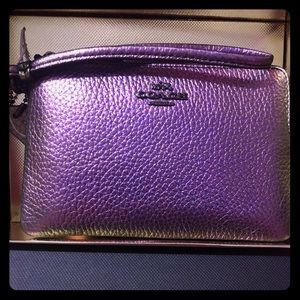 Coach hologram Wristlet